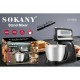 Sokany CX-6622 Μίξερ με Inox Κάδο / ισχυς 400w περιστρεφομενος καδος 3,5 l