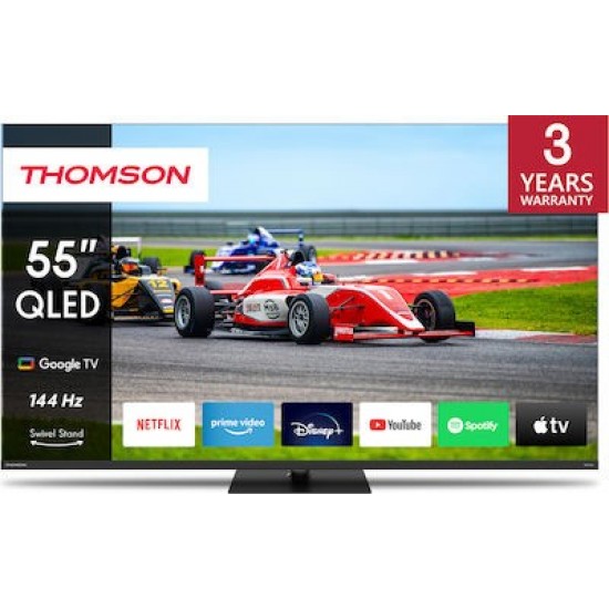 Thomson 55QG7C14 HDR Smart Τηλεόραση 55" 4K UHD QLED (2024)